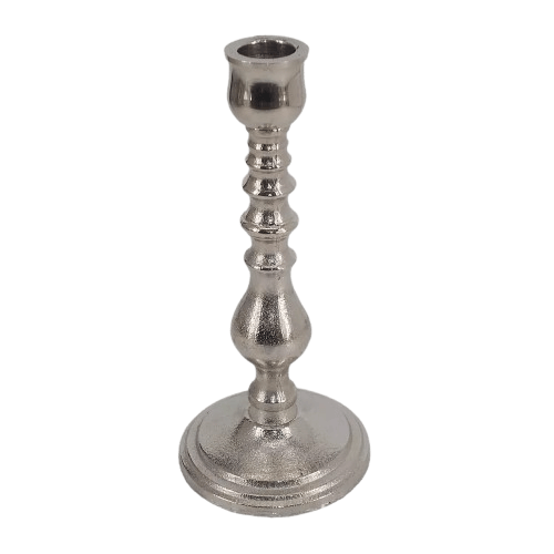 ALUMINIUM TAPER CANDLE HOLDER